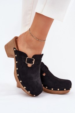 Sandał Klapki Model Veldexina C-394 Black - Step in style Step in style