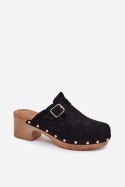 Sandał Klapki Model Veldexina C-394 Black - Step in style Step in style Sandał Klapki Model Veldexina C-394 Black - Step in style Step in style