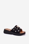 Sandał Klapki Model Vinceza 66741 Black - Step in style Step in style Sandał Klapki Model Vinceza 66741 Black - Step in style Step in style