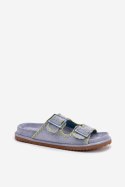 Sandał Klapki Model Visley G474 Blue - Step in style Step in style Sandał Klapki Model Visley G474 Blue - Step in style Step in style