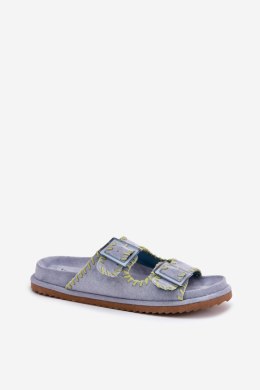 Sandał Klapki Model Visley G474 Blue - Step in style Step in style
