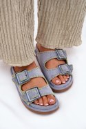 Sandał Klapki Model Visley G474 Blue - Step in style Step in style Sandał Klapki Model Visley G474 Blue - Step in style Step in style