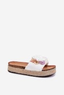 Sandał Klapki Model Zenvanis 5217 White - Step in style Step in style Sandał Klapki Model Zenvanis 5217 White - Step in style Step in style