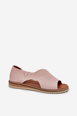 Sandały Model Artiker 46C1018 Light Pink - Step in style Step in style