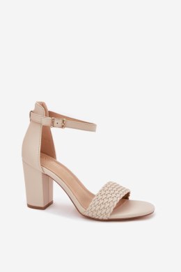 Sandały Model Asdine 23SD35-5945 Beige - Step in style Step in style