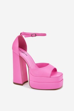 Sandały Model Beloria P-1242 Pink - Step in style Step in style