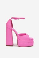 Sandały Model Beloria P-1242 Pink - Step in style Step in style Sandały Model Beloria P-1242 Pink - Step in style Step in style