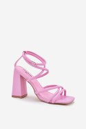 Sandały Model Ciarilora UC-85 Pink - Step in style Step in style Sandały Model Ciarilora UC-85 Pink - Step in style Step in style