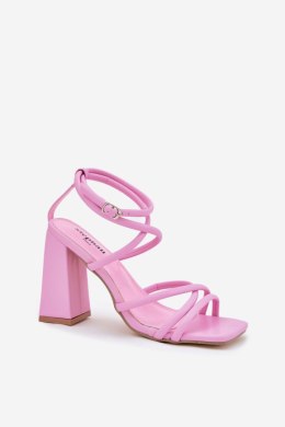Sandały Model Ciarilora UC-85 Pink - Step in style Step in style