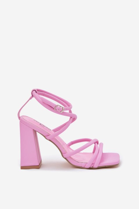 Sandały Model Ciarilora UC-85 Pink - Step in style Step in style Sandały Model Ciarilora UC-85 Pink - Step in style Step in style