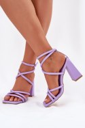 Sandały Model Ciarilora UC-85 Violet - Step in style Step in style Sandały Model Ciarilora UC-85 Violet - Step in style Step in style