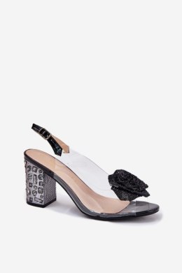 Sandały Model DA MR51-702 Black - Step in style Step in style
