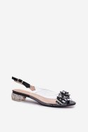 Sandały Model DA MR51-709 Black - Step in style Step in style Sandały Model DA MR51-709 Black - Step in style Step in style
