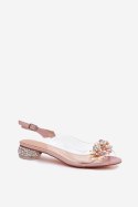Sandały Model DA MR51-709 Pink - Step in style Step in style Sandały Model DA MR51-709 Pink - Step in style Step in style
