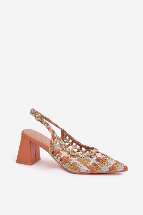 Sandały Model Ebina C-224 Multicolor Yellow - Step in style Step in style Sandały Model Ebina C-224 Multicolor Yellow - Step in style Step in style