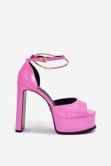 Sandały Model Horvia JA-35 Pink - Step in style Step in style Sandały Model Horvia JA-35 Pink - Step in style Step in style