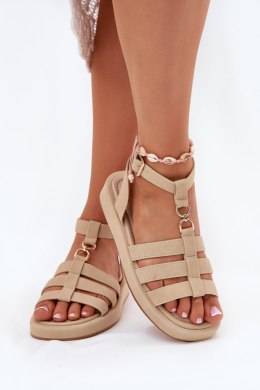 Sandały Model Kartia NN615 Beige - Step in style Step in style