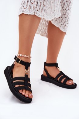 Sandały Model Kartia NN615 Black - Step in style Step in style