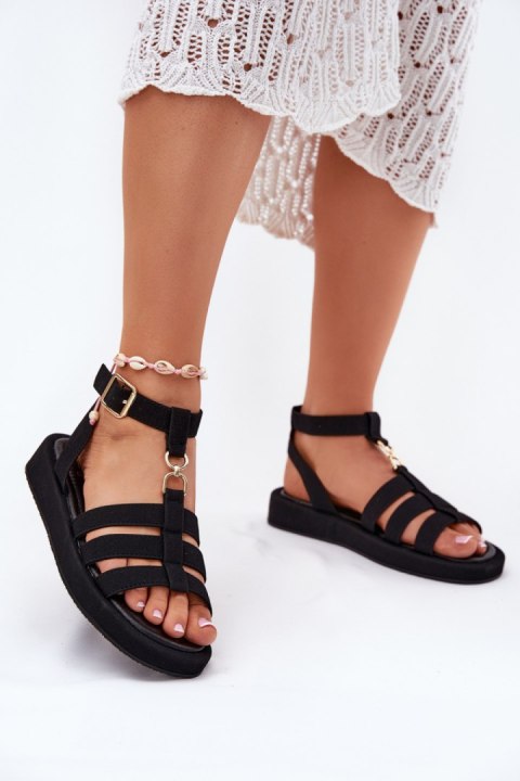 Sandały Model Kartia NN615 Black - Step in style Step in style Sandały Model Kartia NN615 Black - Step in style Step in style