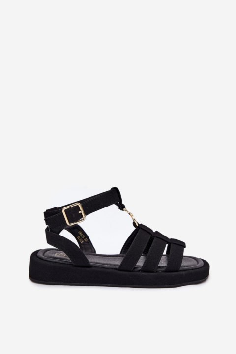 Sandały Model Kartia NN615 Black - Step in style Step in style Sandały Model Kartia NN615 Black - Step in style Step in style