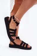 Sandały Model Kartia NN615 Black - Step in style Step in style Sandały Model Kartia NN615 Black - Step in style Step in style