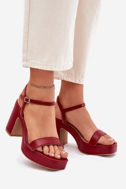 Sandały Model Lillita 6896 Red - Step in style Step in style