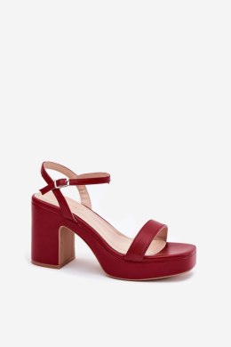 Sandały Model Lillita 6896 Red - Step in style Step in style