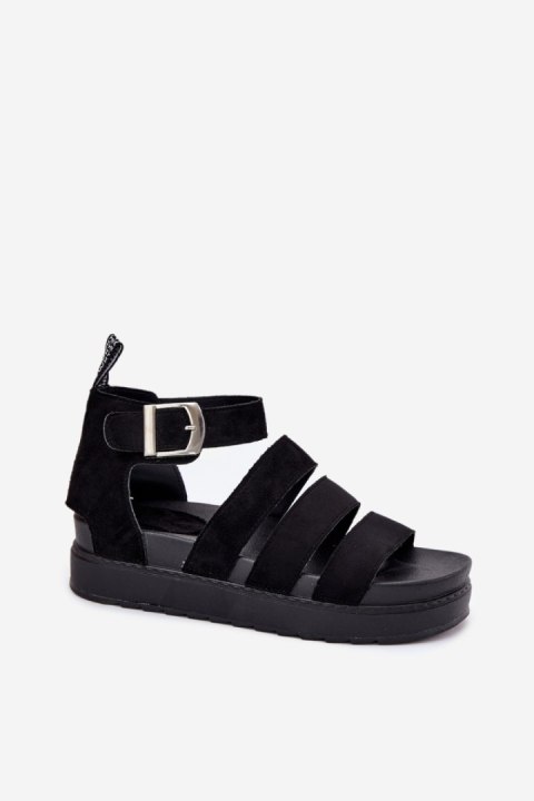 Sandały Model Nevidas TL8-182 Black - Step in style Step in style Sandały Model Nevidas TL8-182 Black - Step in style Step in style