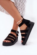 Sandały Model Nevidas TL8-182 Black - Step in style Step in style Sandały Model Nevidas TL8-182 Black - Step in style Step in style