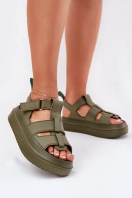 Sandały Model Nitavelia 100-429 Green - Step in style Step in style
