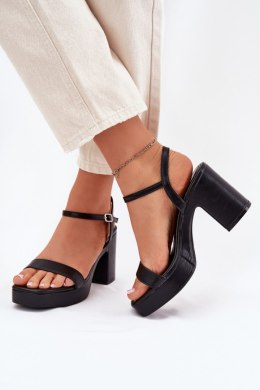 Sandały Modle Lillita 6896 Black - Step in style Step in style
