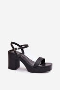 Sandały Modle Lillita 6896 Black - Step in style Step in style Sandały Modle Lillita 6896 Black - Step in style Step in style