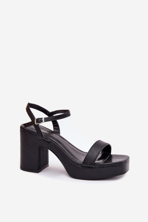 Sandały Modle Lillita 6896 Black - Step in style Step in style Sandały Modle Lillita 6896 Black - Step in style Step in style