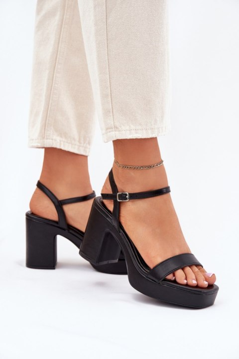 Sandały Modle Lillita 6896 Black - Step in style Step in style Sandały Modle Lillita 6896 Black - Step in style Step in style