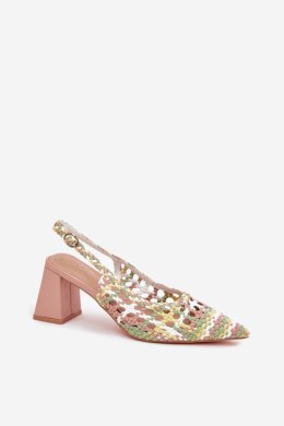 Sandały Model Ebina C-224 Pink - Step in style Step in style