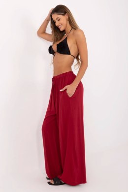 Spodnie Damskie Model MI-SP-25734.78 Bordo - Italy Moda Italy Moda