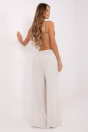 Spodnie Damskie Model MI-SP-25734.78 Light Beige - Italy Moda Italy Moda Spodnie Damskie Model MI-SP-25734.78 Light Beige - Italy Moda Italy Moda