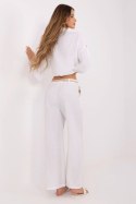 Spodnie Damskie Model MI-SP-6560.73P White - Italy Moda Italy Moda Spodnie Damskie Model MI-SP-6560.73P White - Italy Moda Italy Moda