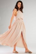 Sukienka Model M263 Beige - Infinite You Infinite You Sukienka Model M263 Beige - Infinite You Infinite You