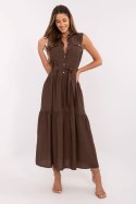 Sukienka Model MI-SK-A5032.70P Brown - Italy Moda Italy Moda Sukienka Model MI-SK-A5032.70P Brown - Italy Moda Italy Moda