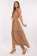 Sukienka Model MI-SK-A5032.70P Camel - Italy Moda Italy Moda Sukienka Model MI-SK-A5032.70P Camel - Italy Moda Italy Moda