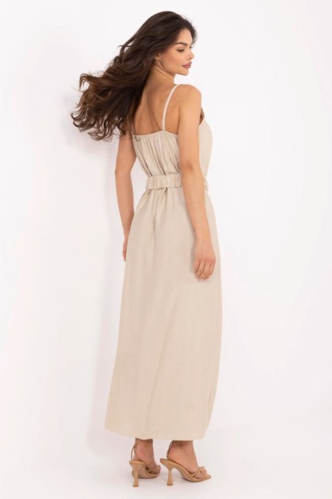 Sukienka Model MI-SK-A6401.00 Beige - Italy Moda Italy Moda Sukienka Model MI-SK-A6401.00 Beige - Italy Moda Italy Moda