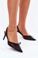 Szpilki Model Annivirae P-1450 Black - Step in style Step in style Szpilki Model Annivirae P-1450 Black - Step in style Step in style