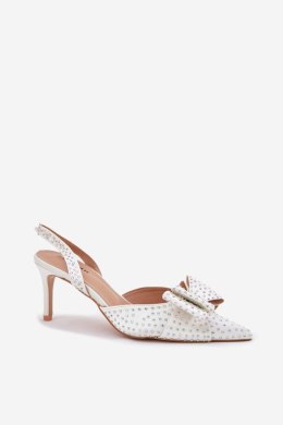 Szpilki Model Nilandriela P-1431 White - Step in style Step in style
