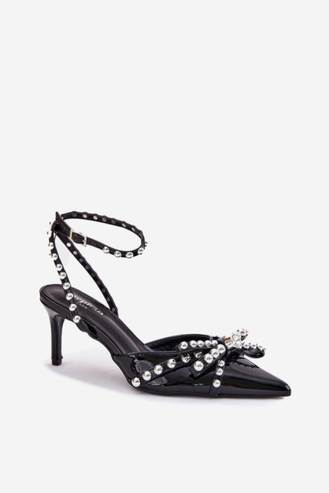 Szpilki Model Redaine P-1432 Black - Step in style Step in style Szpilki Model Redaine P-1432 Black - Step in style Step in style