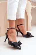 Szpilki Model Volamia SQC-138 Black - Step in style Step in style