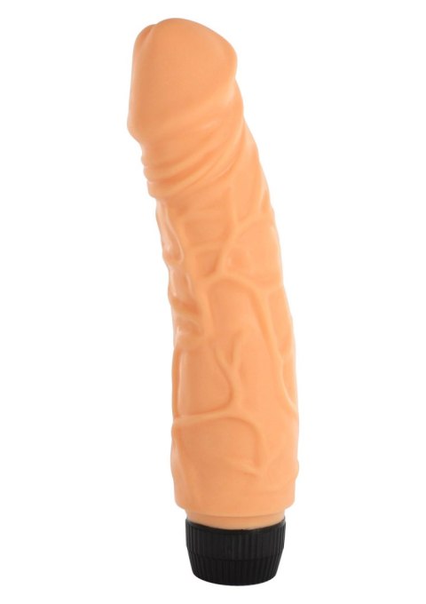 Gruby sztuczny penis z żyłami wibrator sex 19cm Gruby sztuczny penis z żyłami wibrator sex 19cm