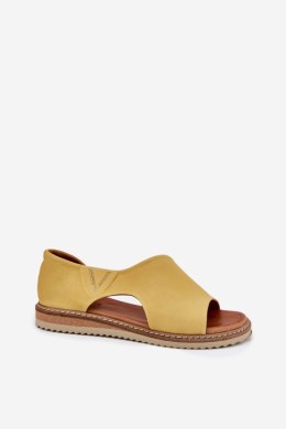 Sandały Model Artiker 46C1015 Yellow - Step in style Step in style