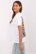 Tshirt Damski Model D12022AC02645E White - Sublevel Sublevel Tshirt Damski Model D12022AC02645E White - Sublevel Sublevel