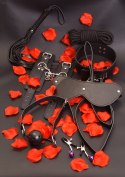 Akcesoria bdsm bondage zestaw komplet 8 elementów Akcesoria bdsm bondage zestaw komplet 8 elementów